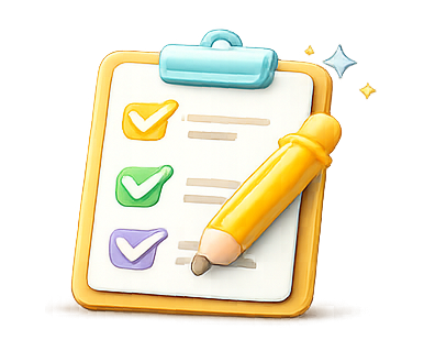 Assessment checklist, from the NLite Figma design system