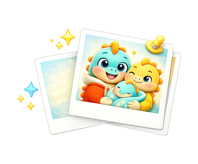 A parent and children, from the NLite Figma design system